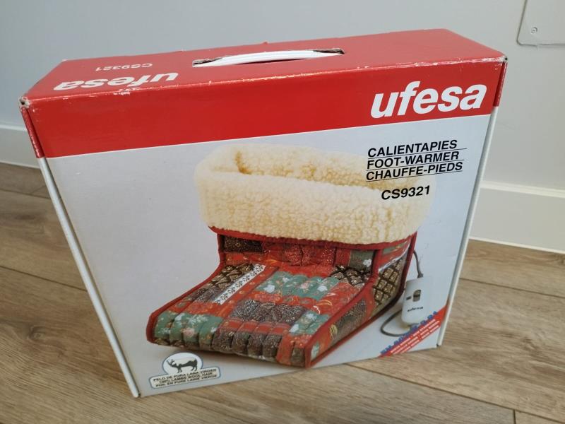 Funda calientapiés eléctrico 