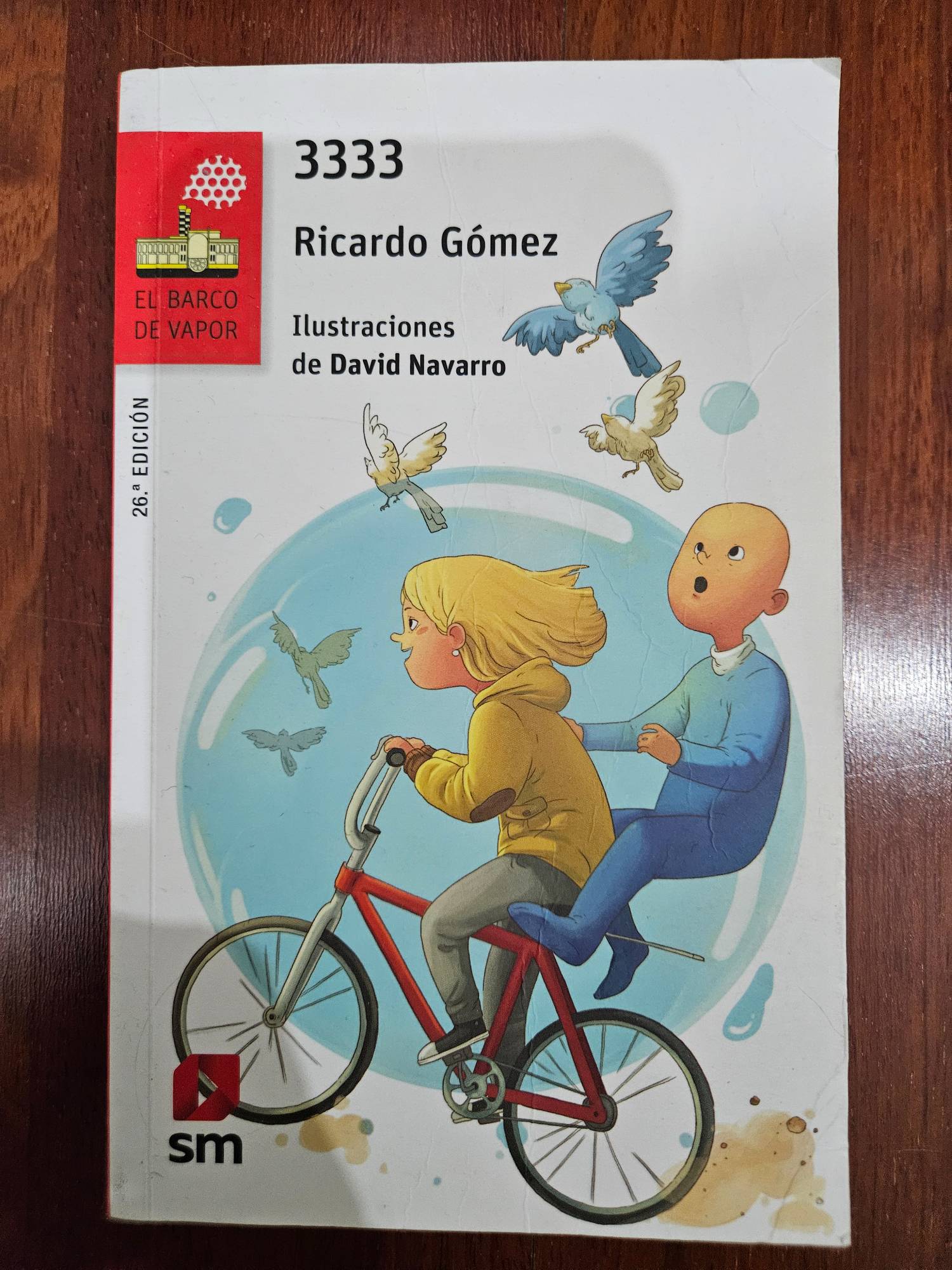 Libro barco vapor
