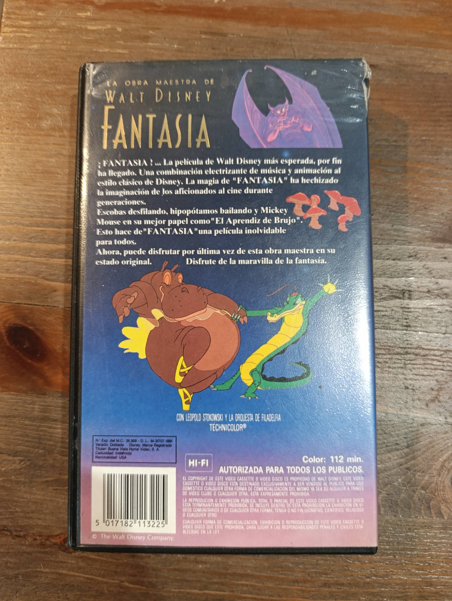 VHS Disney Fantasia