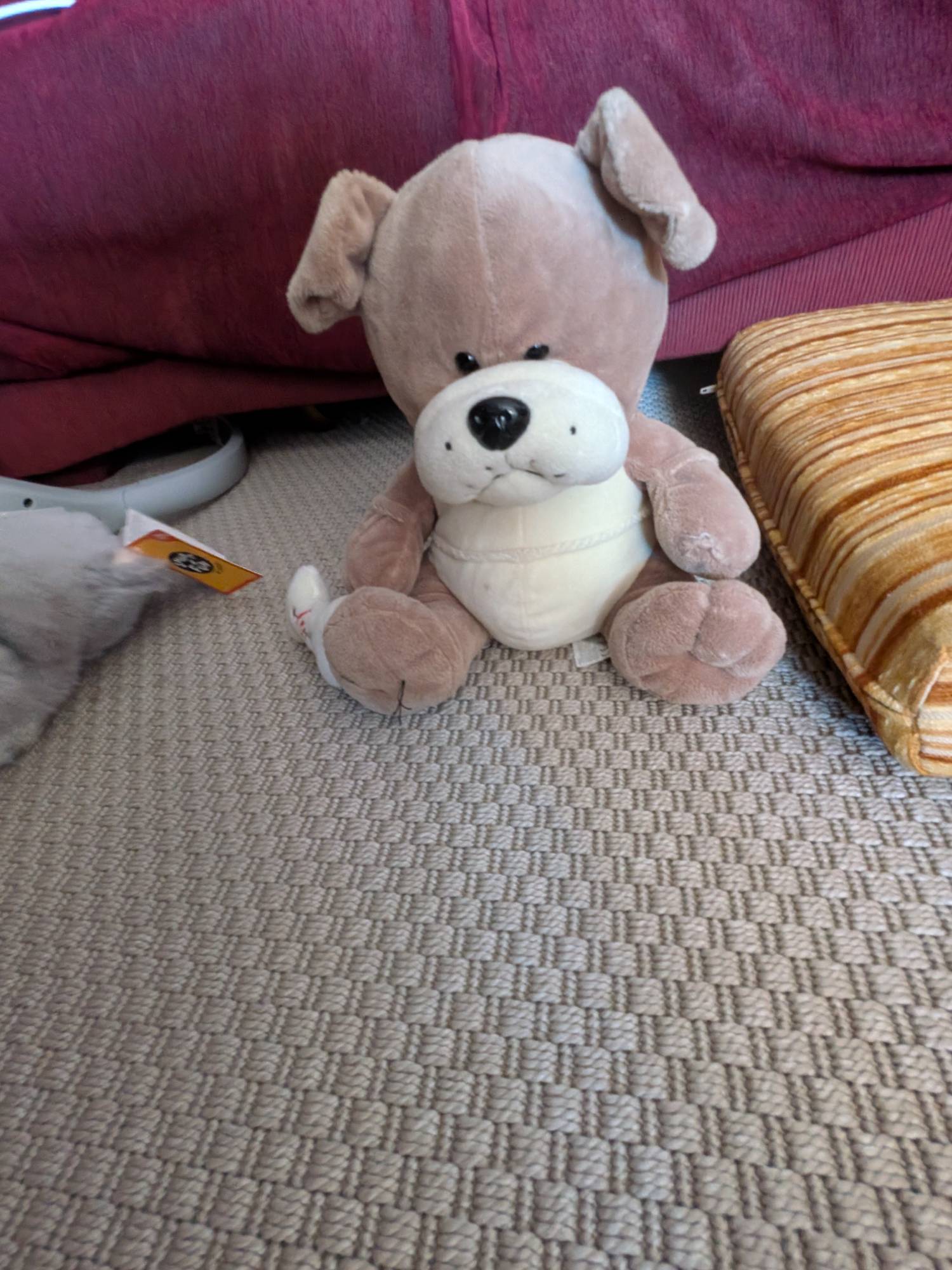 Perro de peluche